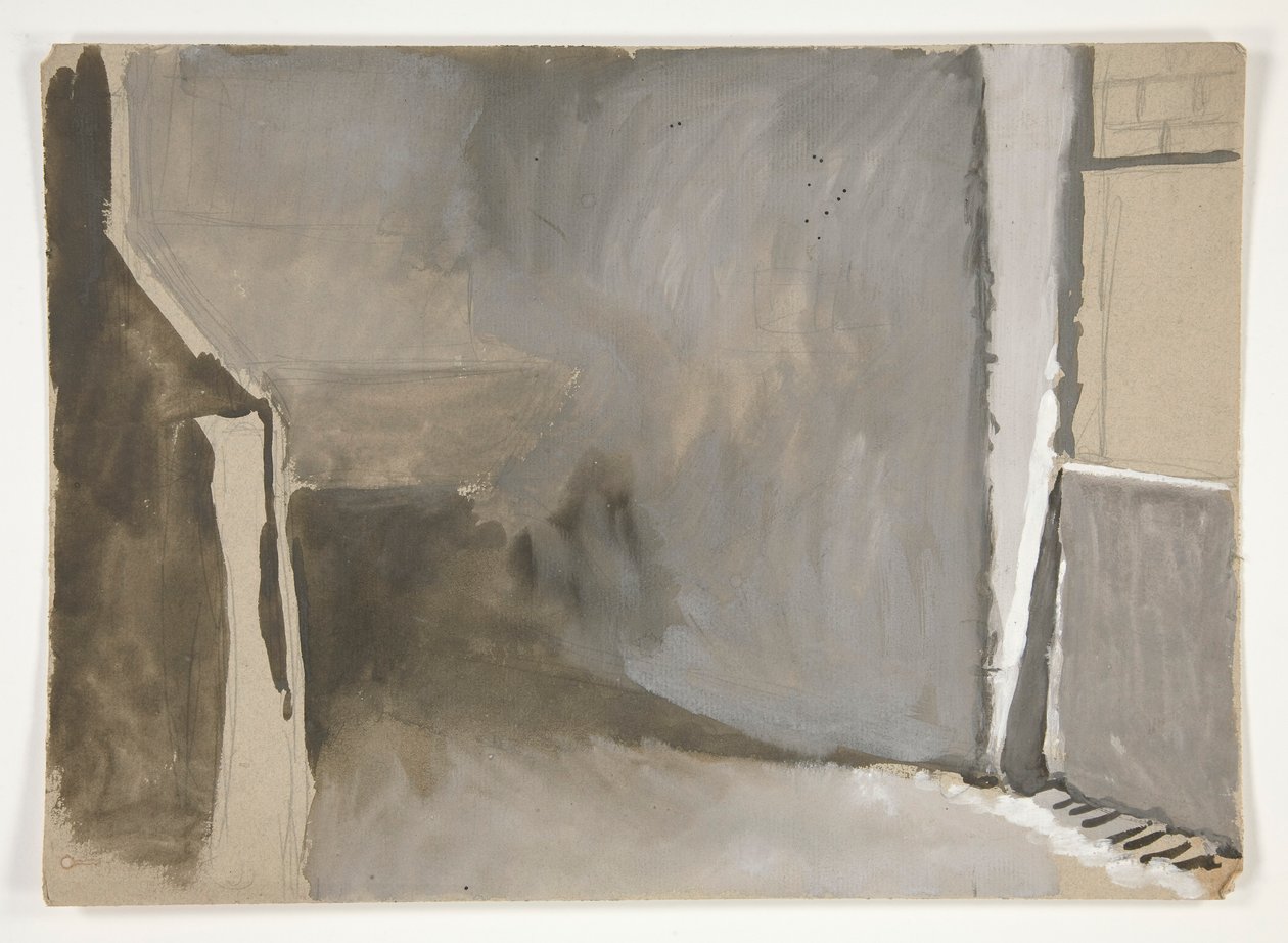 Interiørstudie av Edwin Austin Abbey