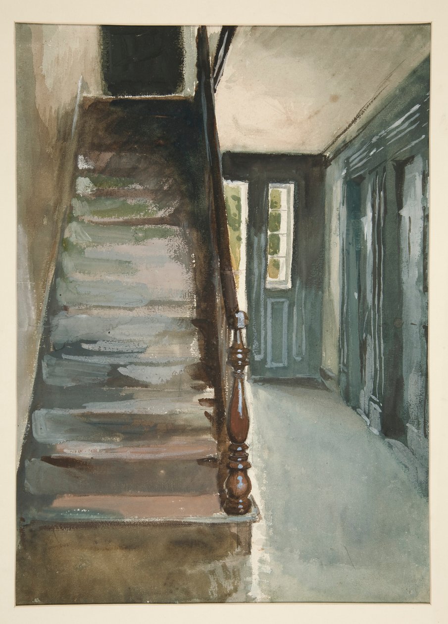 Interiørstudie av Edwin Austin Abbey