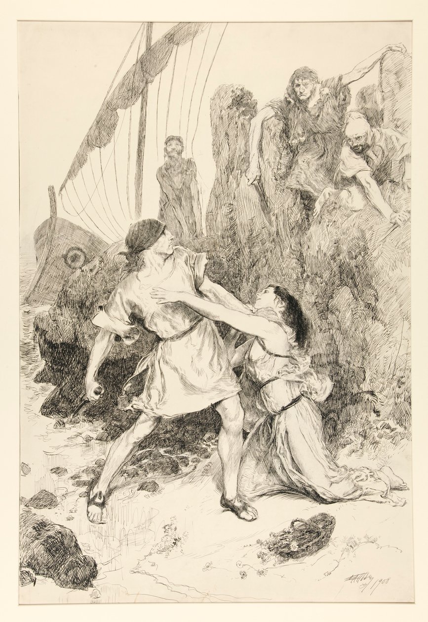 Leonine: av Edwin Austin Abbey