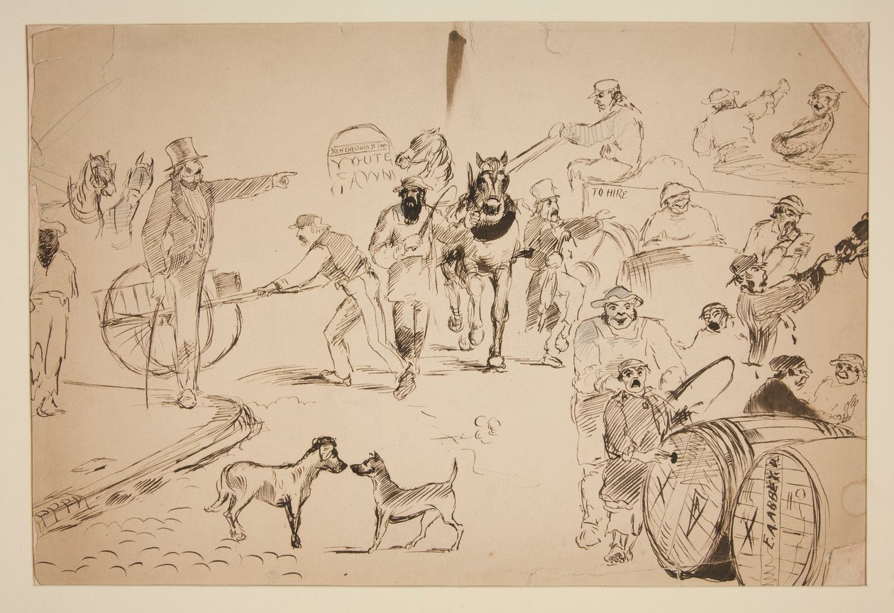Gatebilde av Edwin Austin Abbey