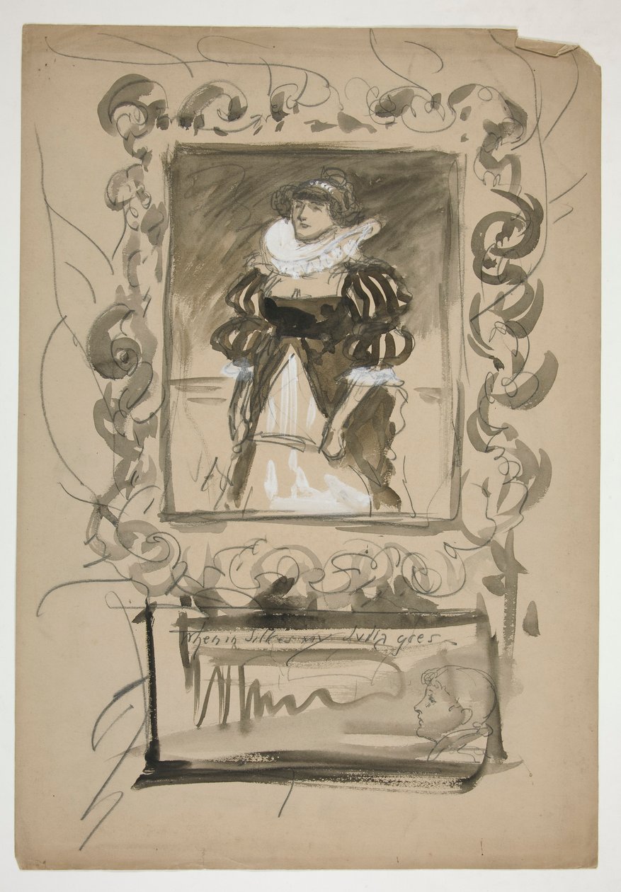 Studere til av Edwin Austin Abbey