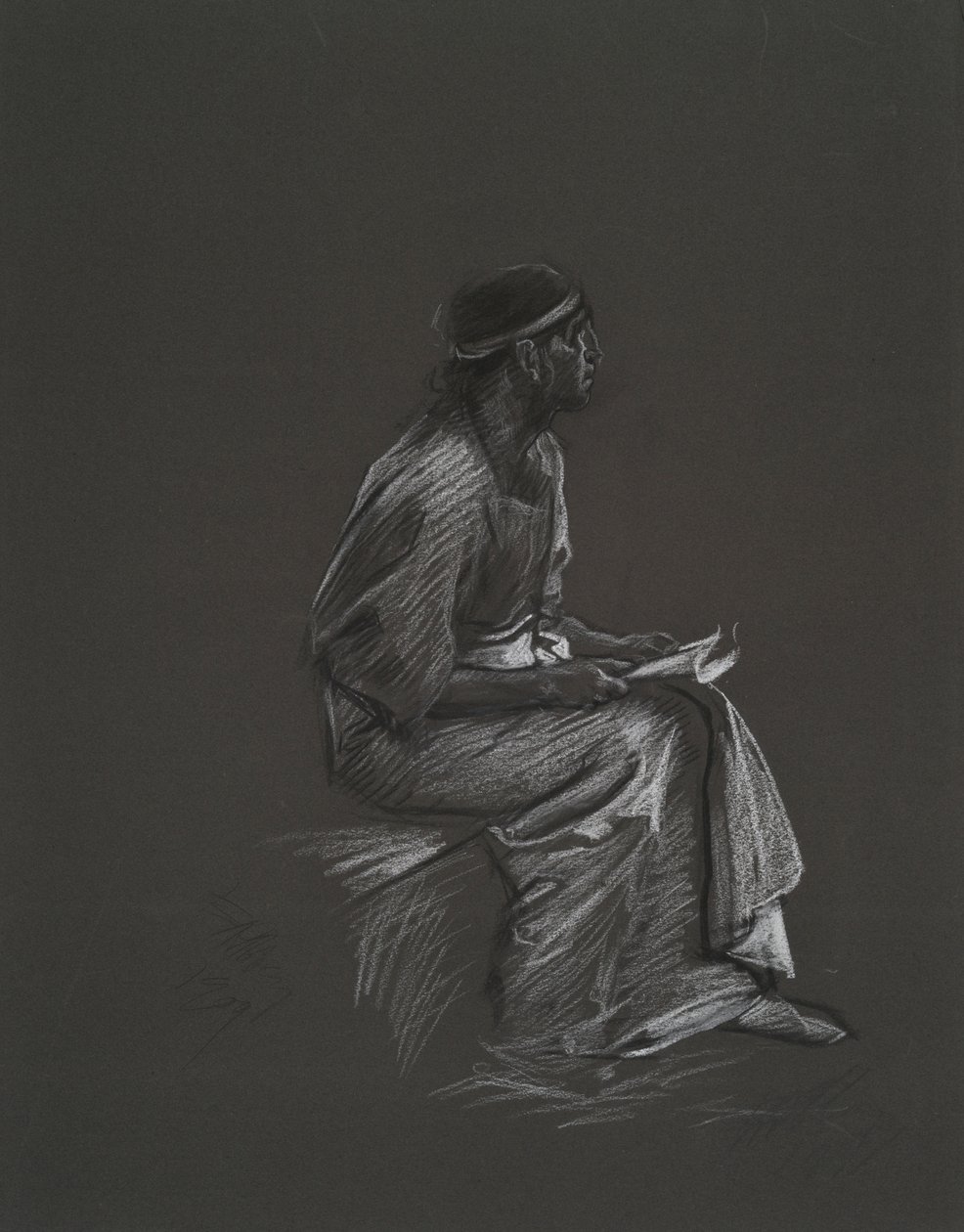 Studere til av Edwin Austin Abbey