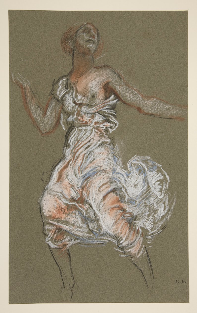 Studer for tallet kl. 12.00 av Edwin Austin Abbey