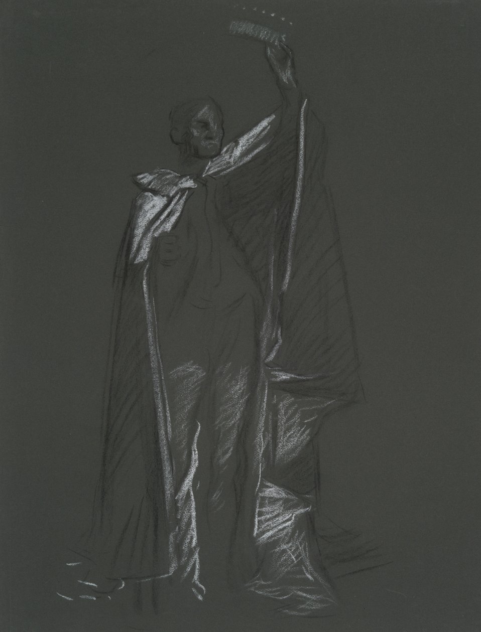Studie av Peer for av Edwin Austin Abbey