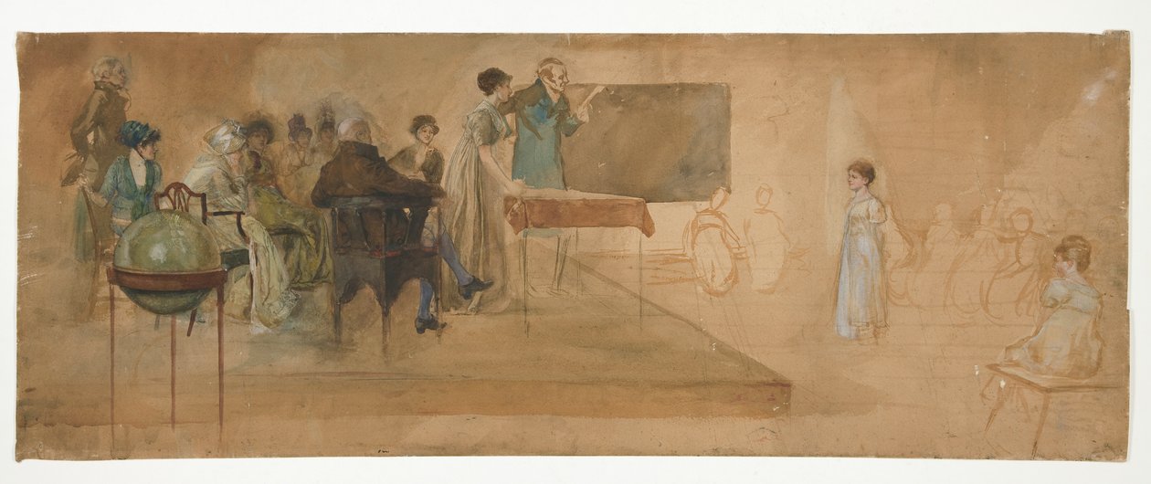 Resitasjonen av Edwin Austin Abbey