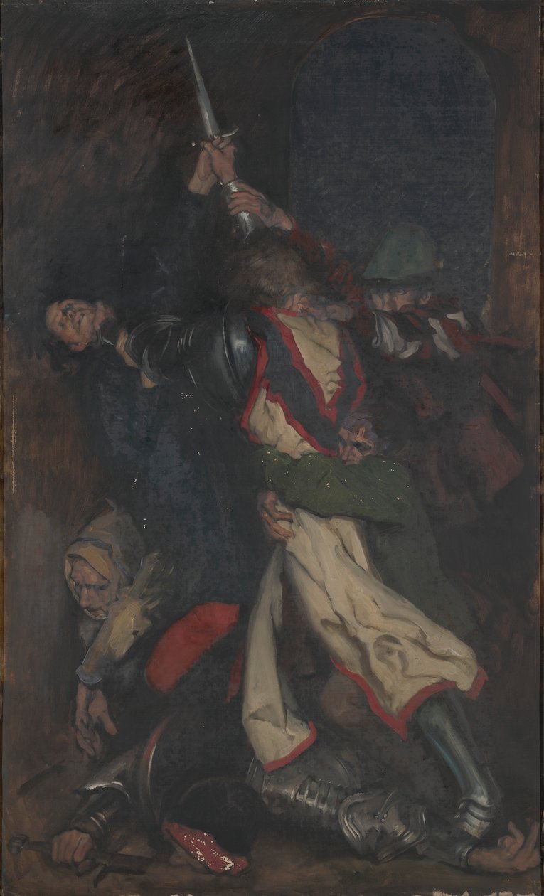 Squire av lav grad av Edwin Austin Abbey