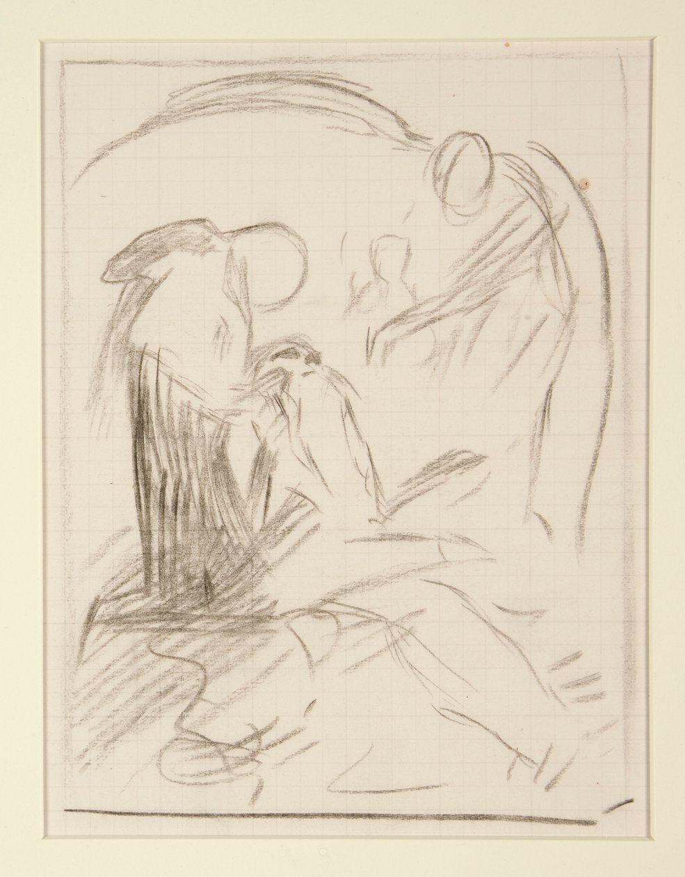 To komposisjonsstudier for av Edwin Austin Abbey