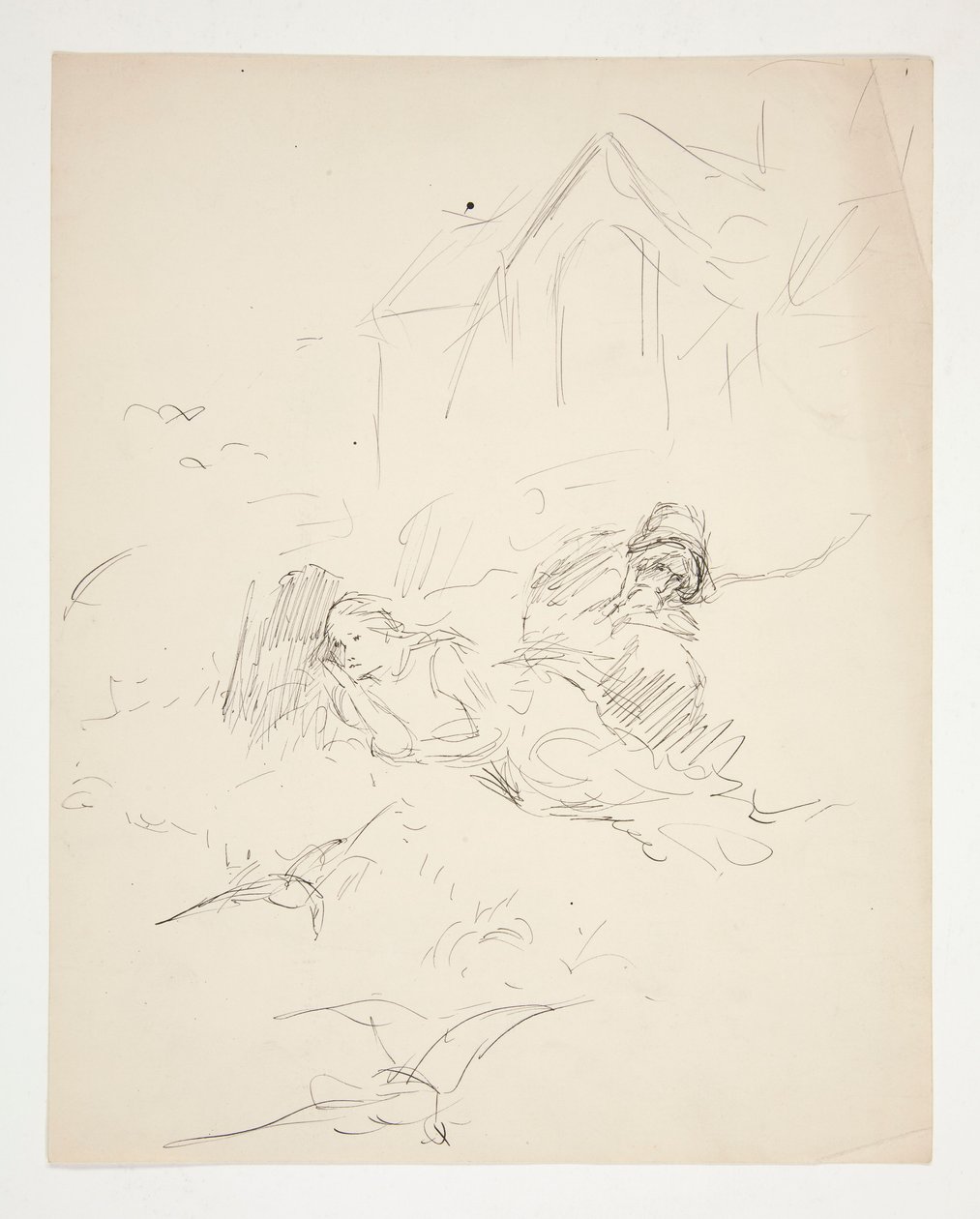 Uidentifisert illustrasjon av Edwin Austin Abbey