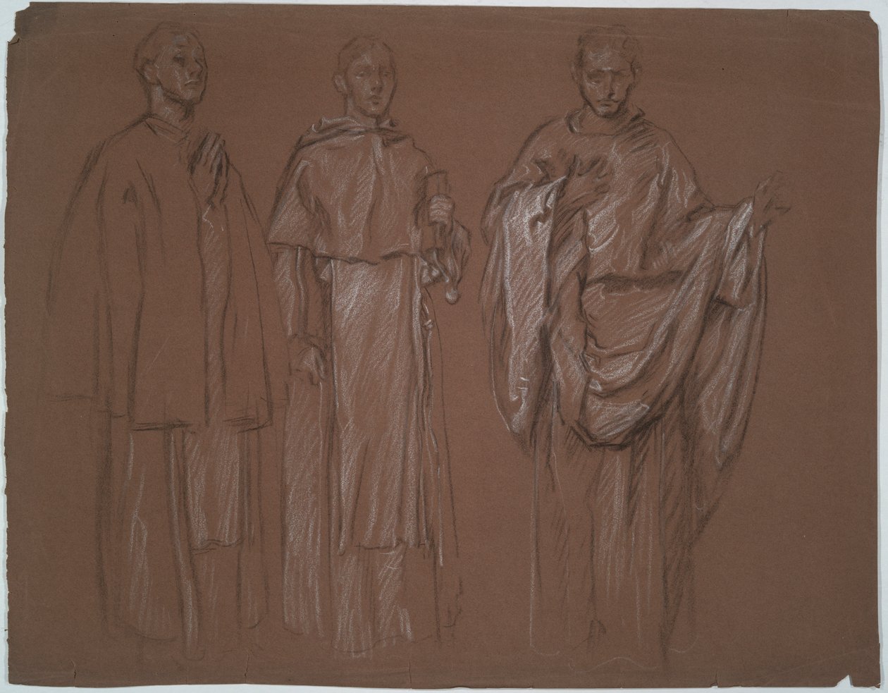 Uidentifisert studie av Edwin Austin Abbey