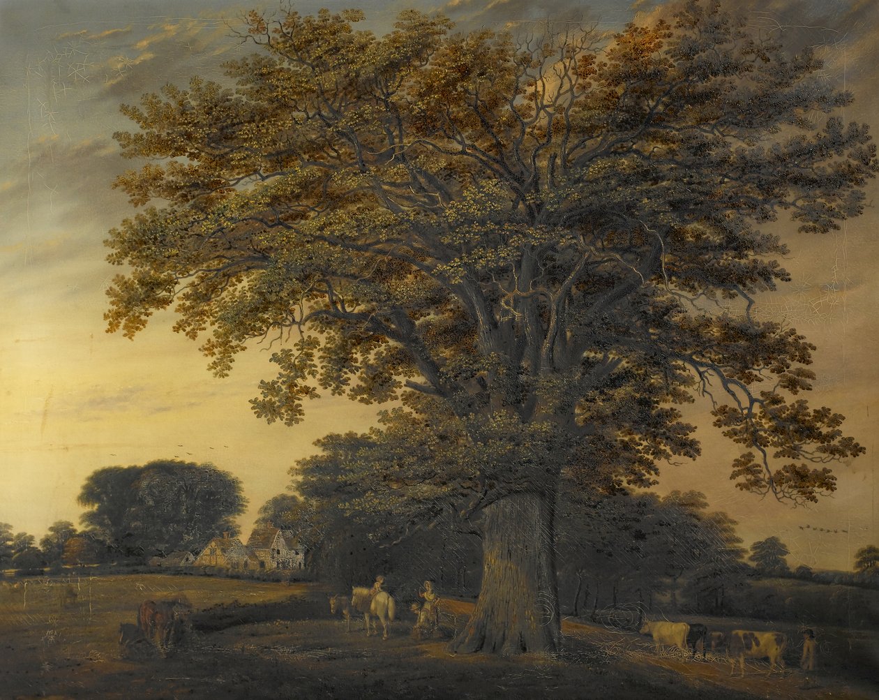 The Binley Oak, 1848 av Edwin Brown