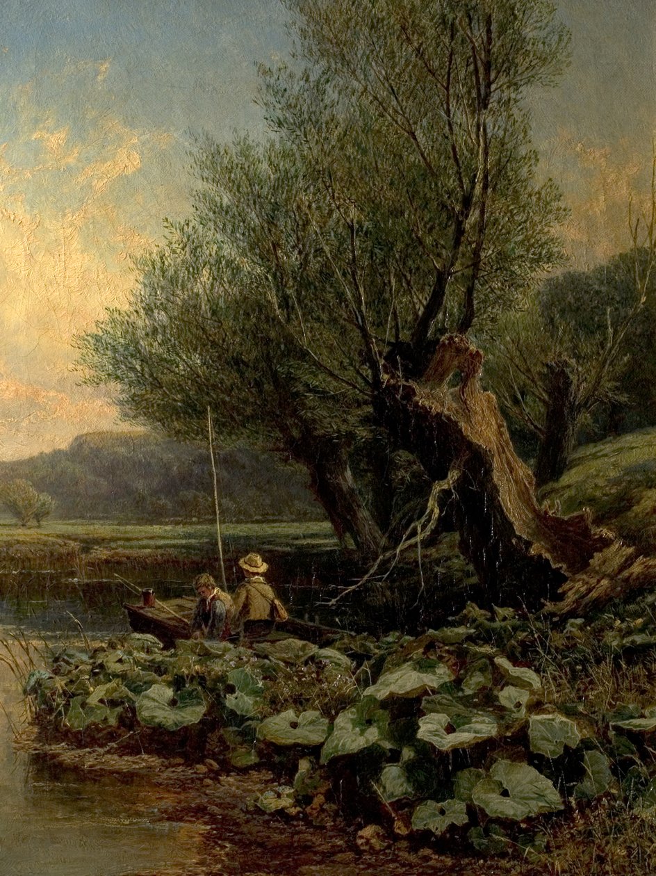 Unge sportsfiskere, 1868 av Edwin Ellis
