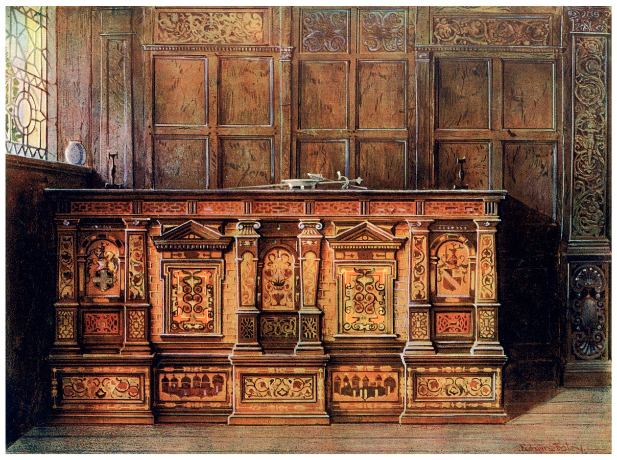 Innlagt munimentkiste, 1910. av Edwin Foley