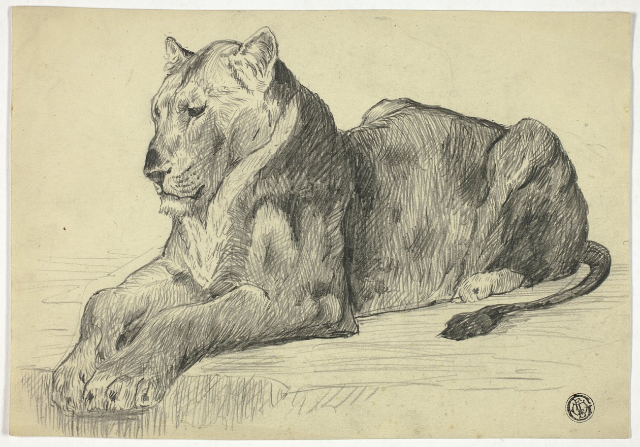 Løvinne av Edwin Henry Landseer