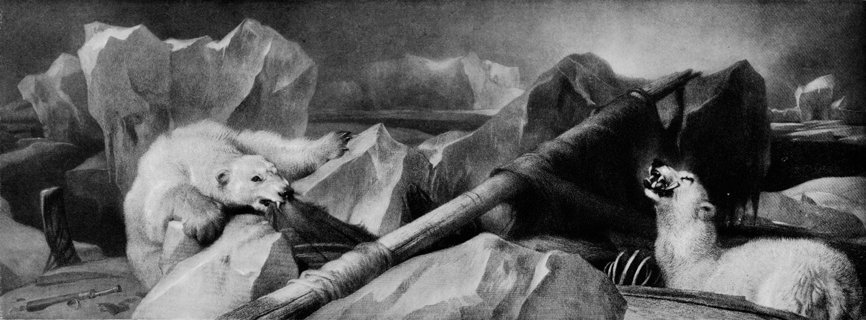 Man proposes, God disposes, 1864, 1912 av Edwin Landseer