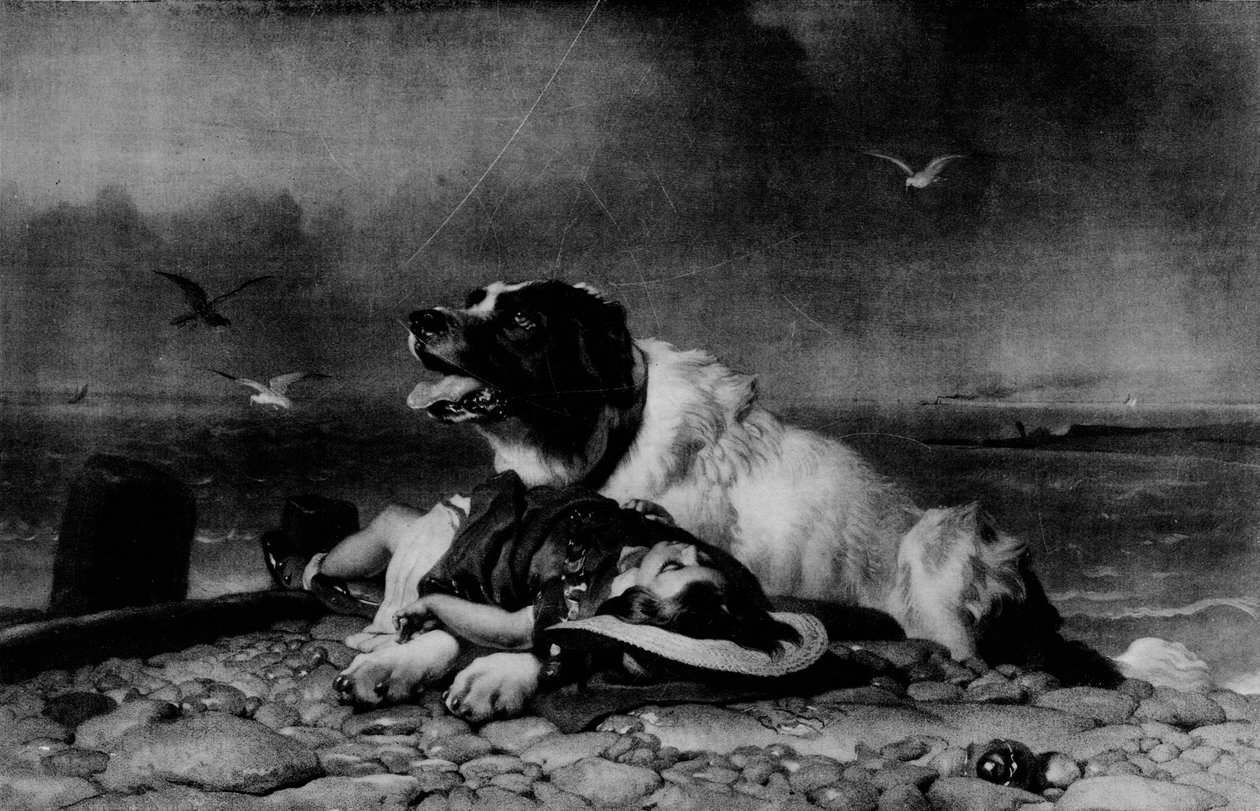 Lagret!, c1856, 1911 av Edwin Landseer