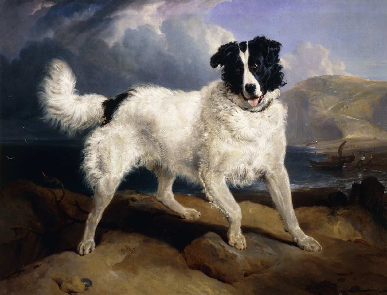 Et portrett av Neptun, 1824 av Edwin Landseer