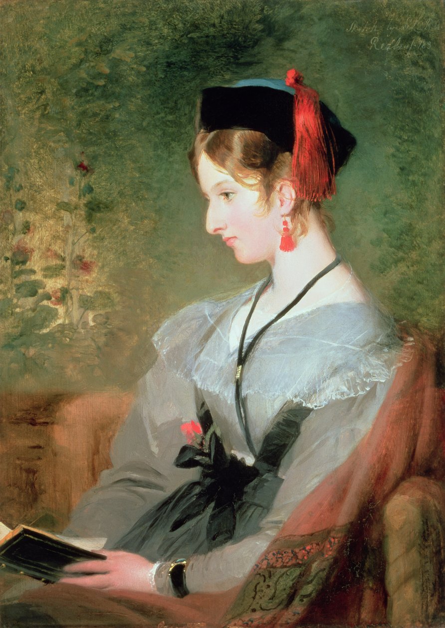 Lady Dyke av Edwin Landseer