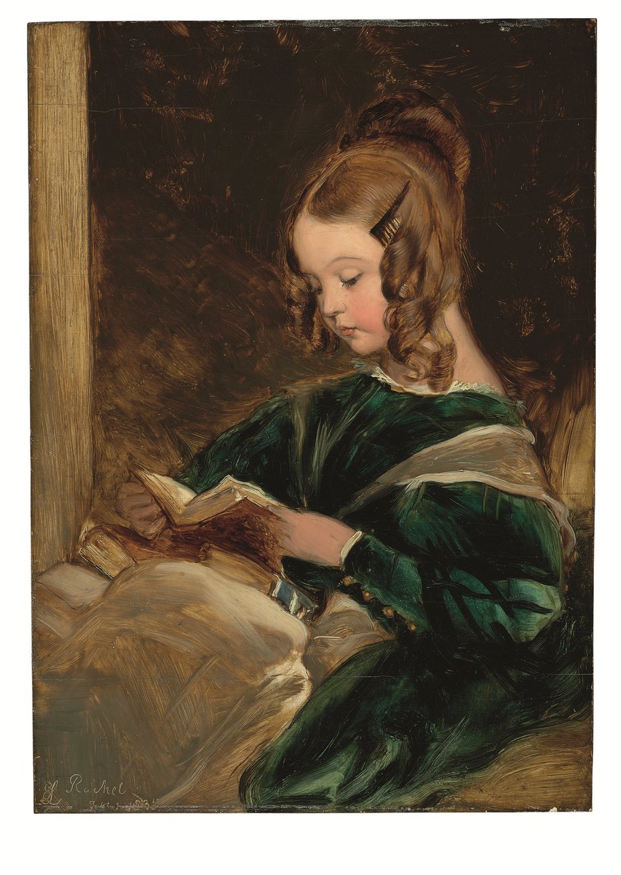 Studie av Rachel (Lady Rachel Russell) av Edwin Landseer