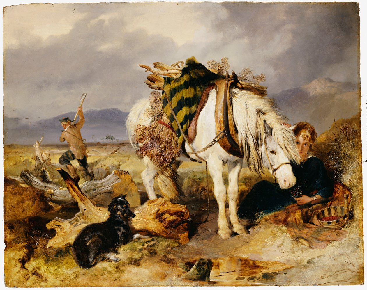 Vedkutteren av Edwin Landseer