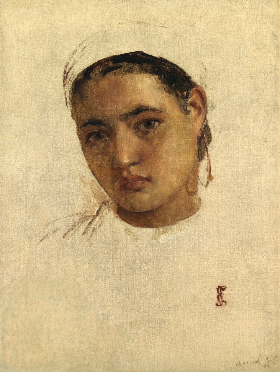 maurisk jente av Edwin Longsden Long