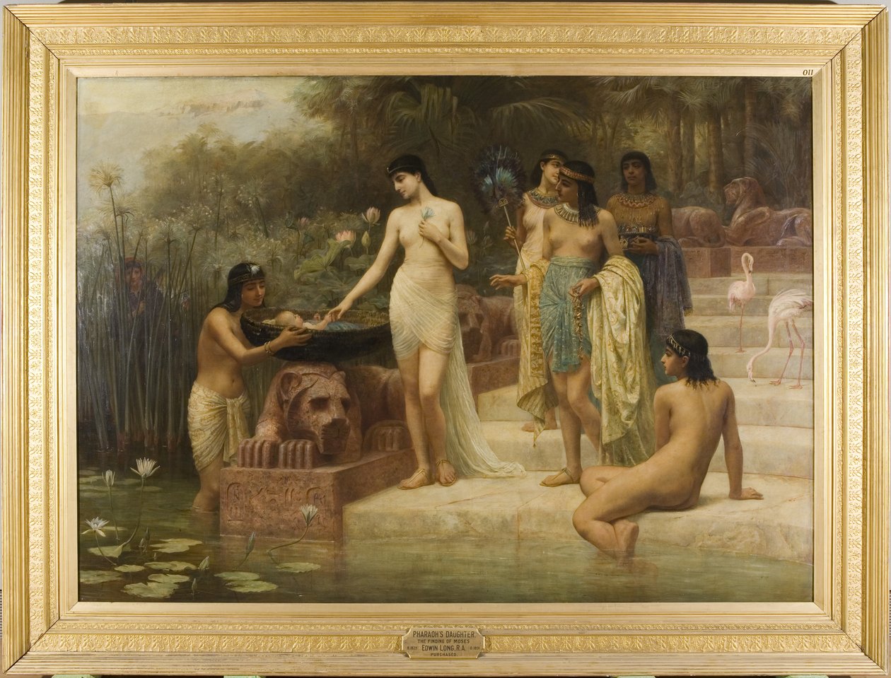 Faraos datter - Funnet av Moses av Edwin Longsden Long