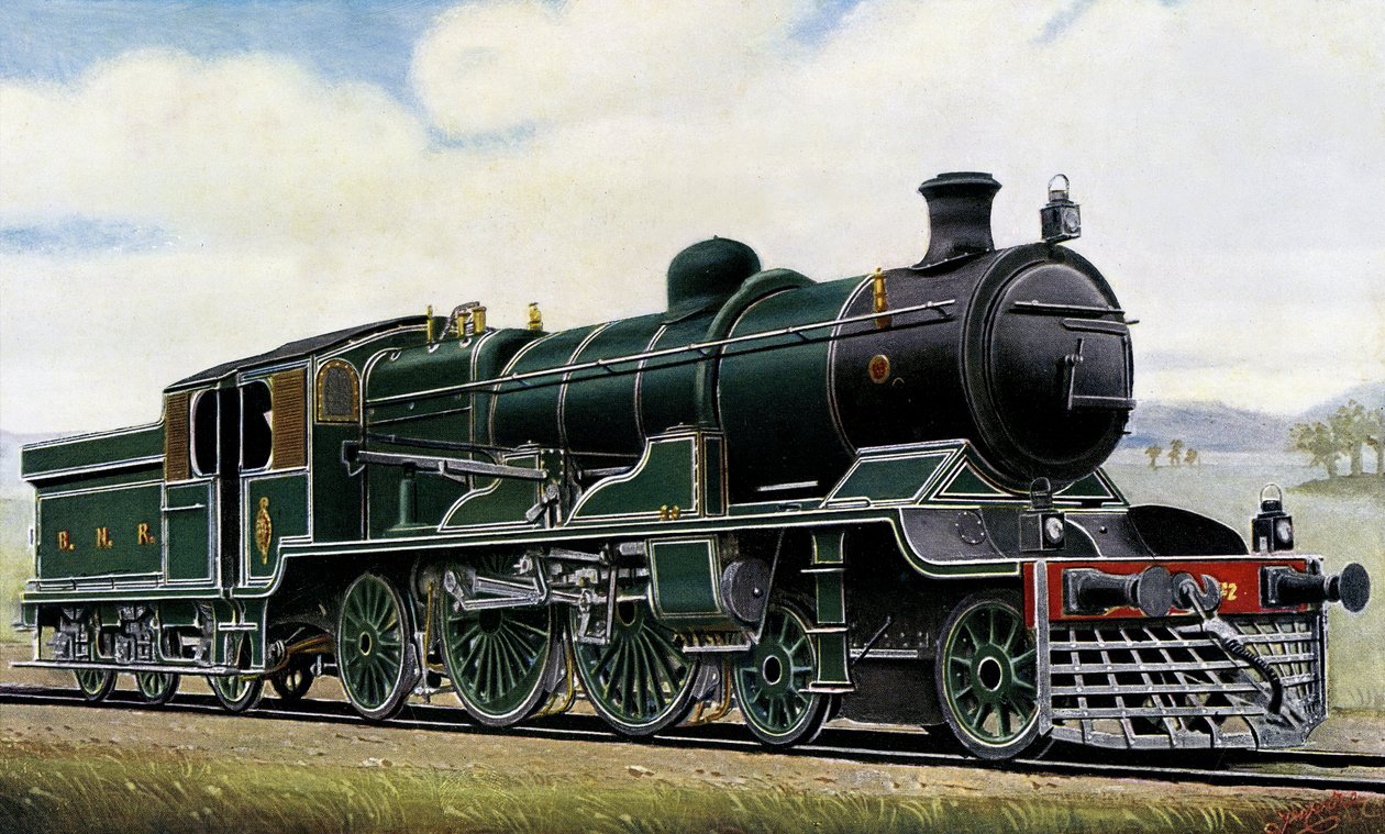 I Clives fotspor: De Glehn "Atlantic", Bengal - Nagpur Railway av Edwin Thomas Rudd