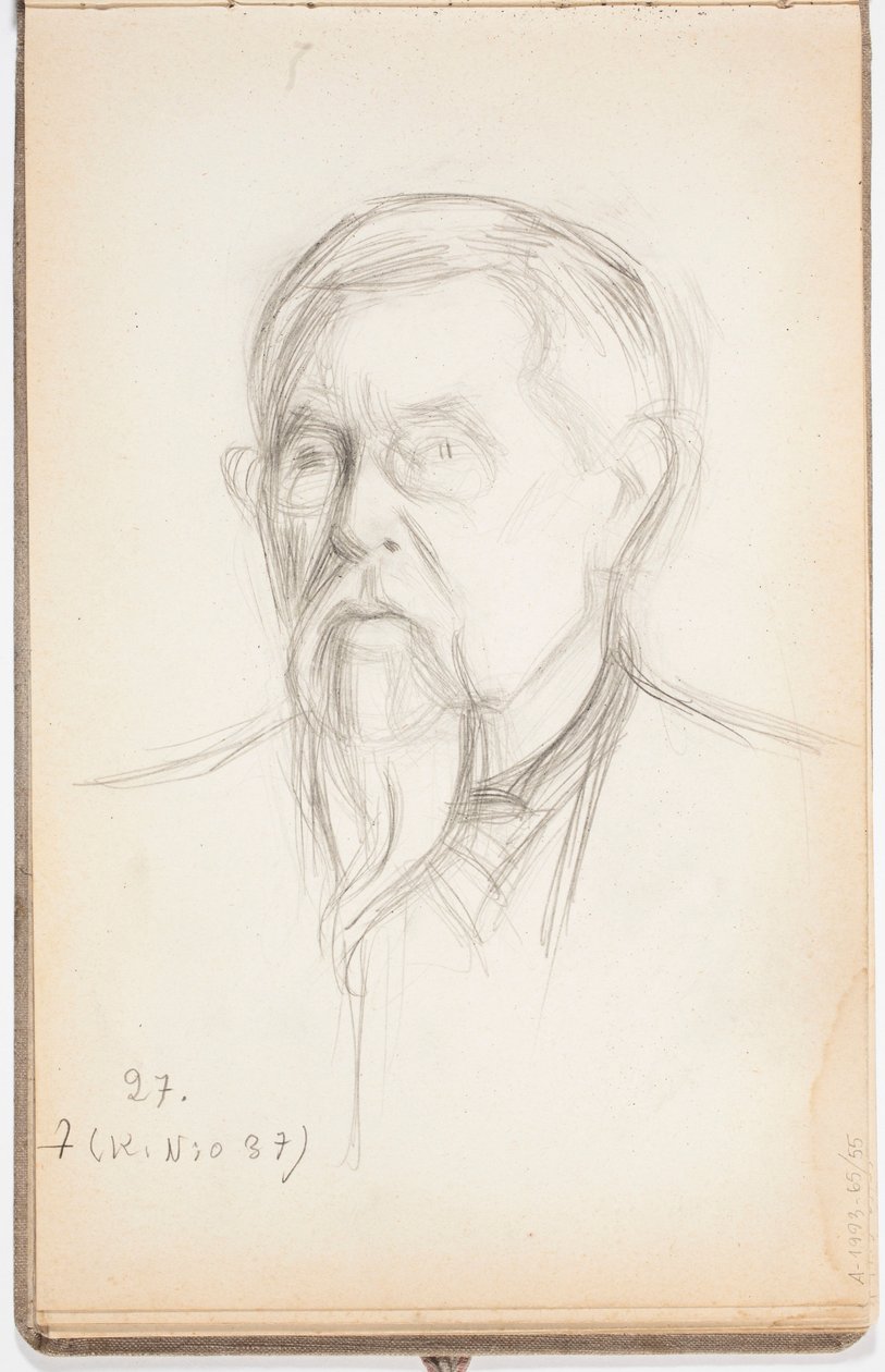 Bank Manager Fredrik Kristian Jeremias Nybom av Eero Järnefelt