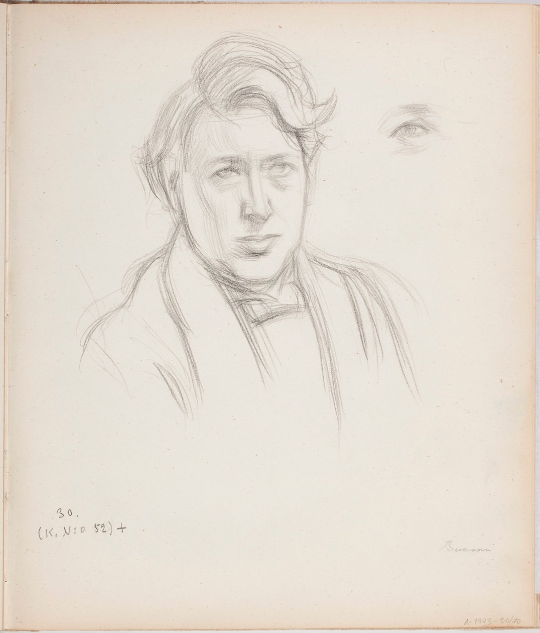 Komponisten Ferruccio Busoni av Eero Järnefelt