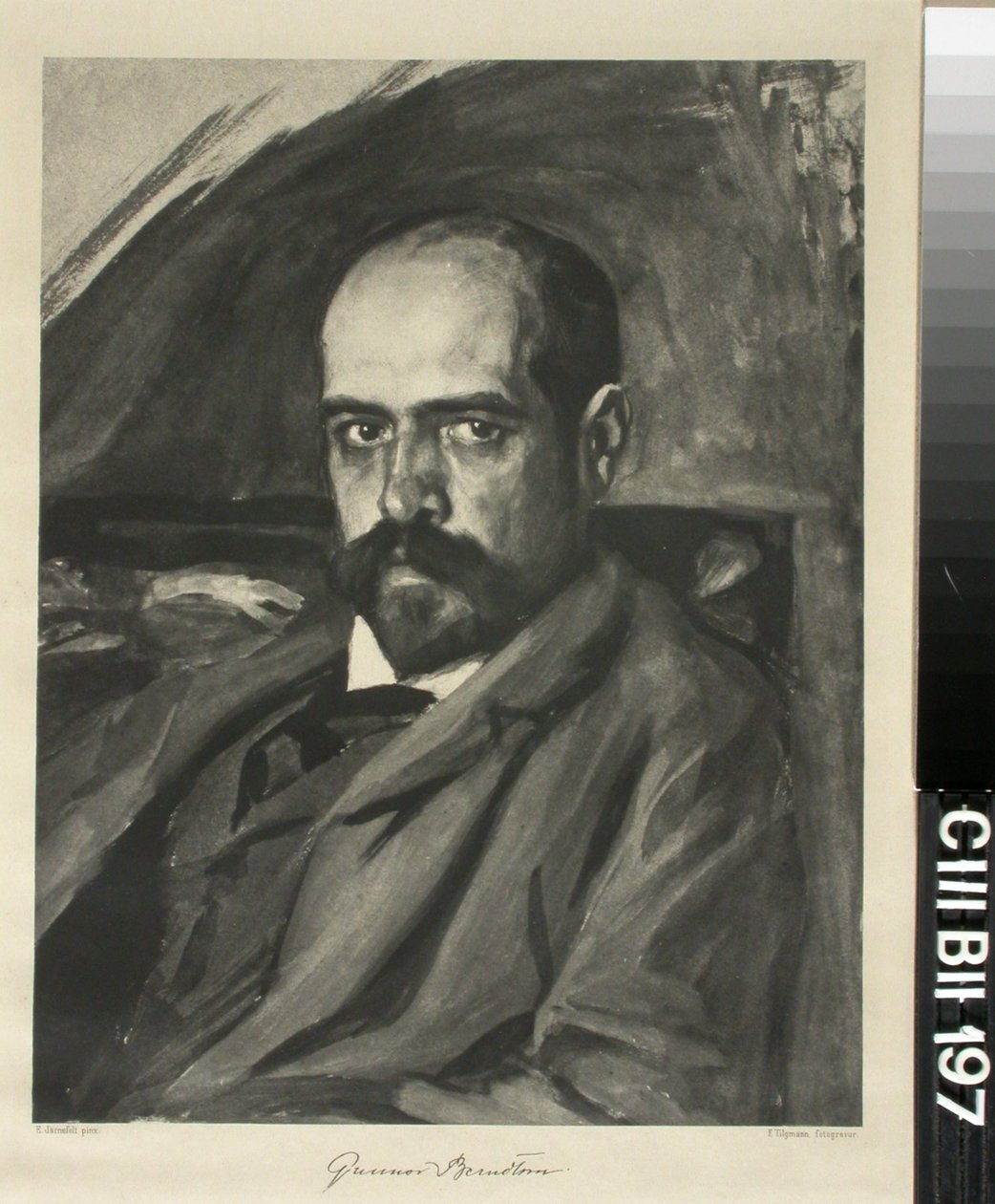 Portrett av Gunnar Berndtson av Eero Järnefelt