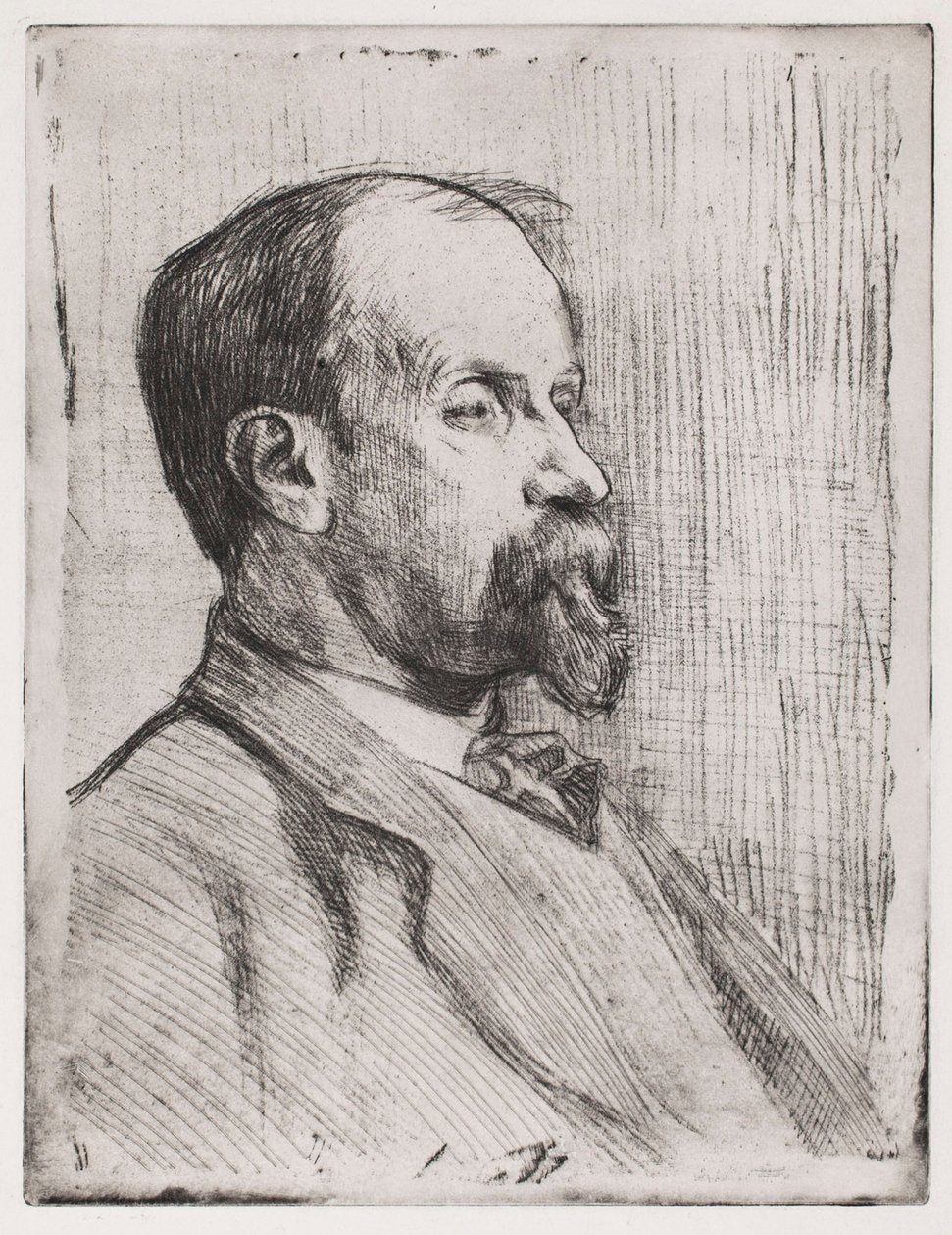 Portrett av Juhani Aho av Eero Järnefelt