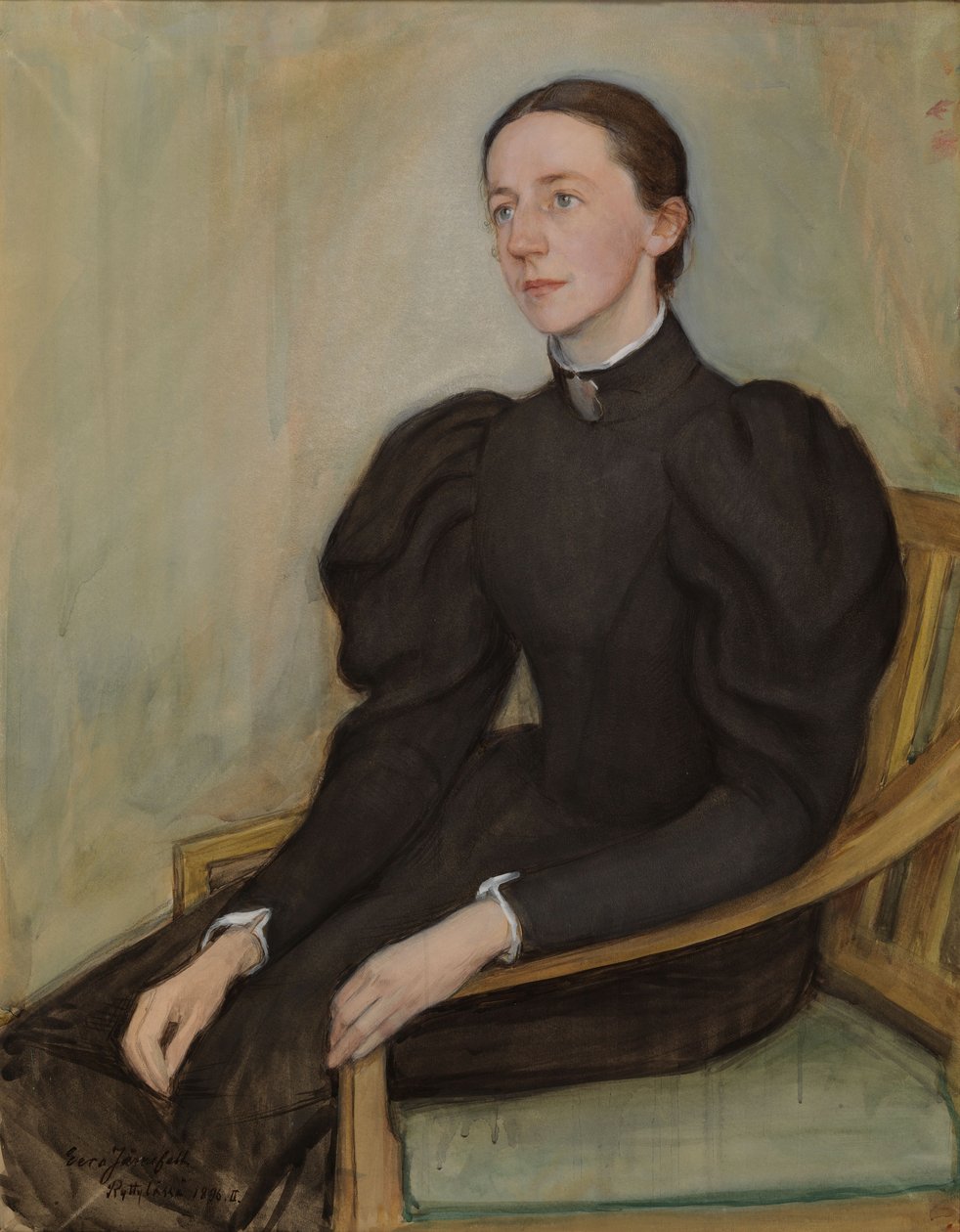 Portrett av Mathilda Wrede av Eero Järnefelt