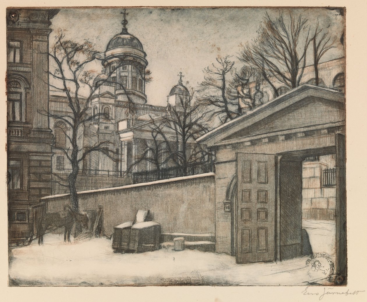 St. Nikolas kirke av Eero Järnefelt