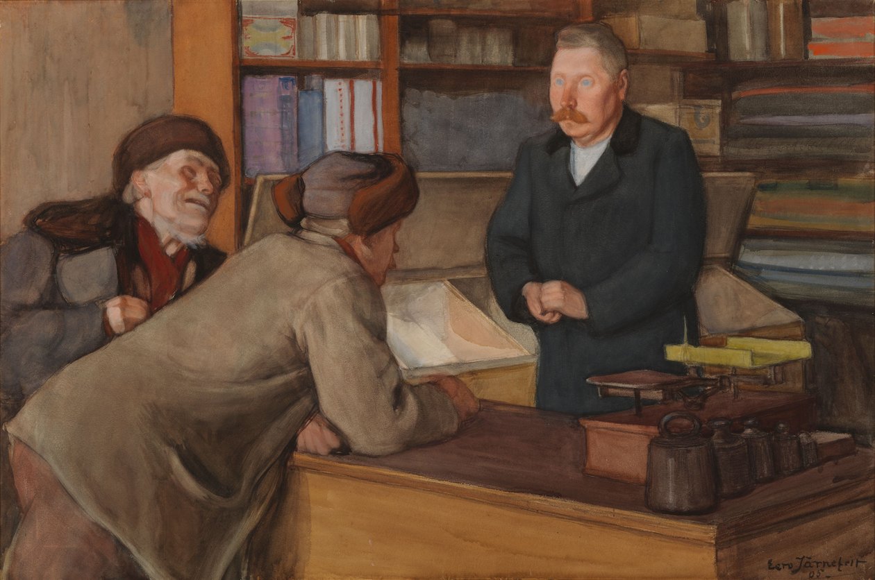 Landsbybutikken av Eero Järnefelt
