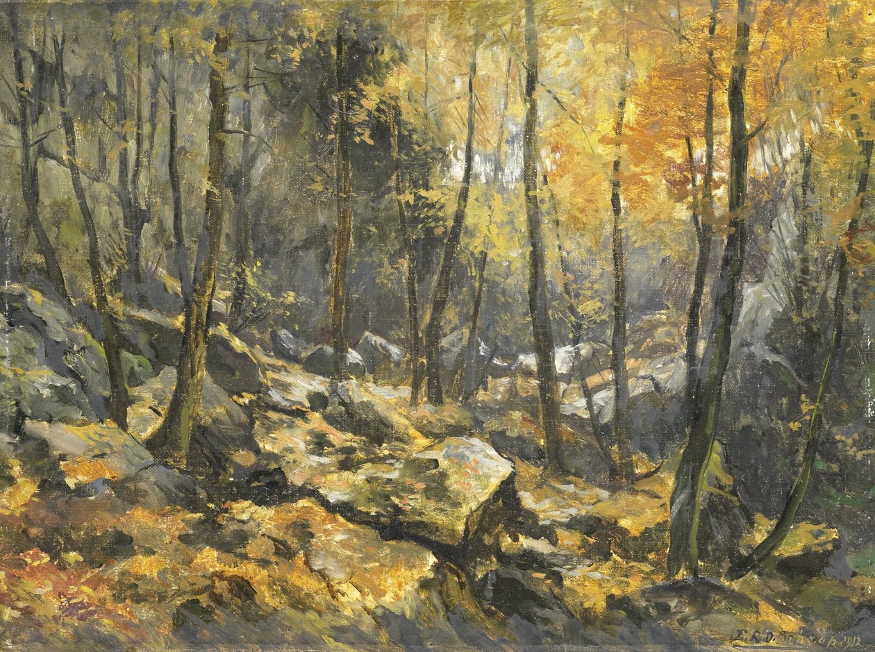 "Felsenmeer" av Egbert Rubertus Derk Schaap