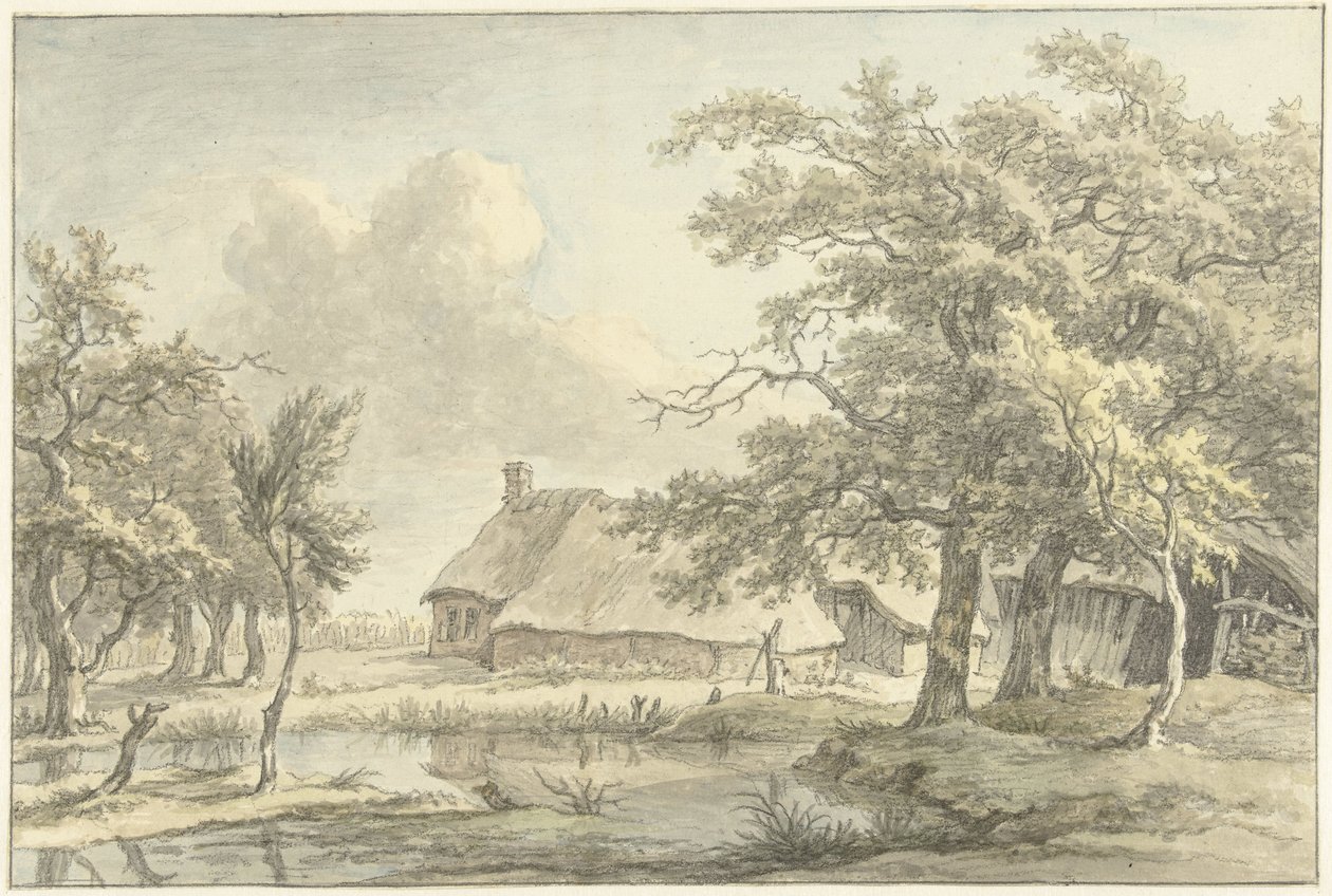 Gård i Eext (Drenthe) av Egbert van Drielst