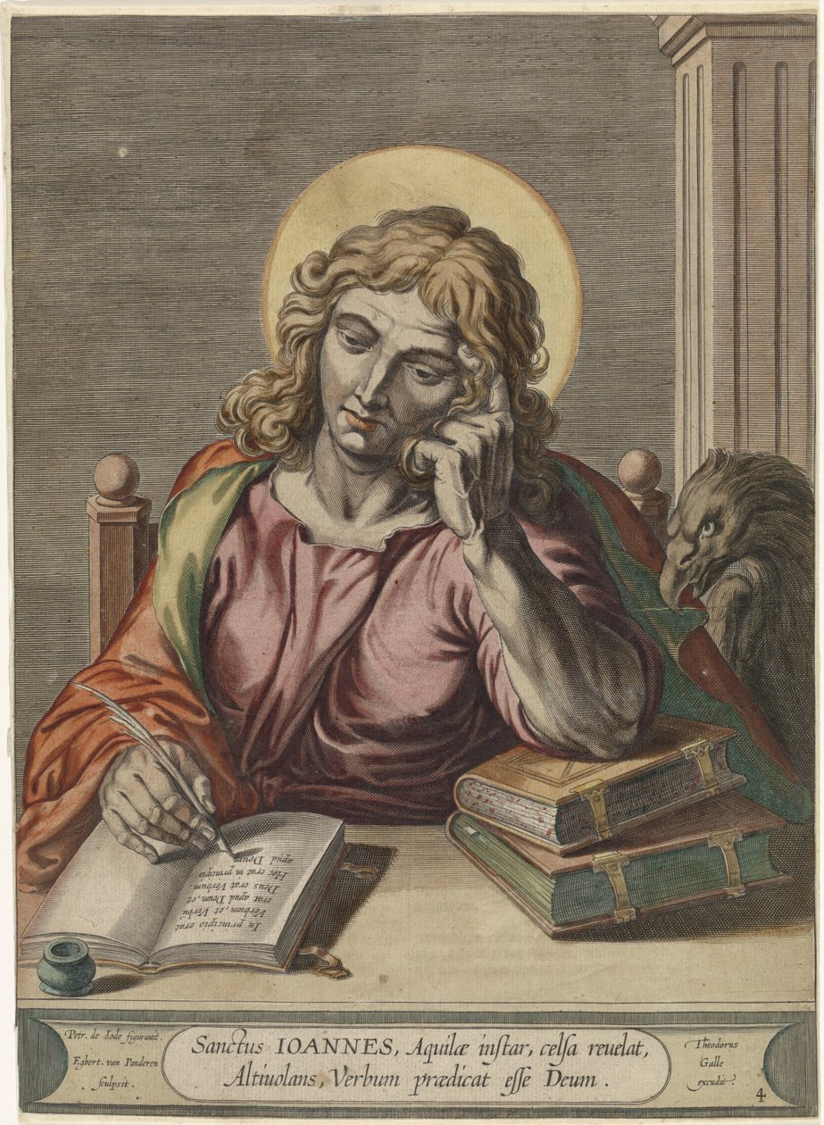 Evangelist Johannes Fire evangelister (serietittel) av Egbert van Panderen