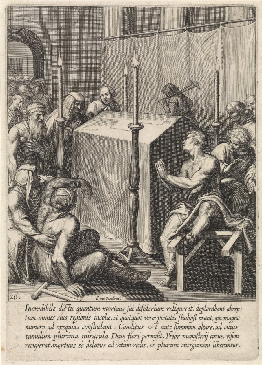 Tomb til Thomas Aquinas The Life of Saint Thomas Aquinas (serietittel) av Egbert van Panderen