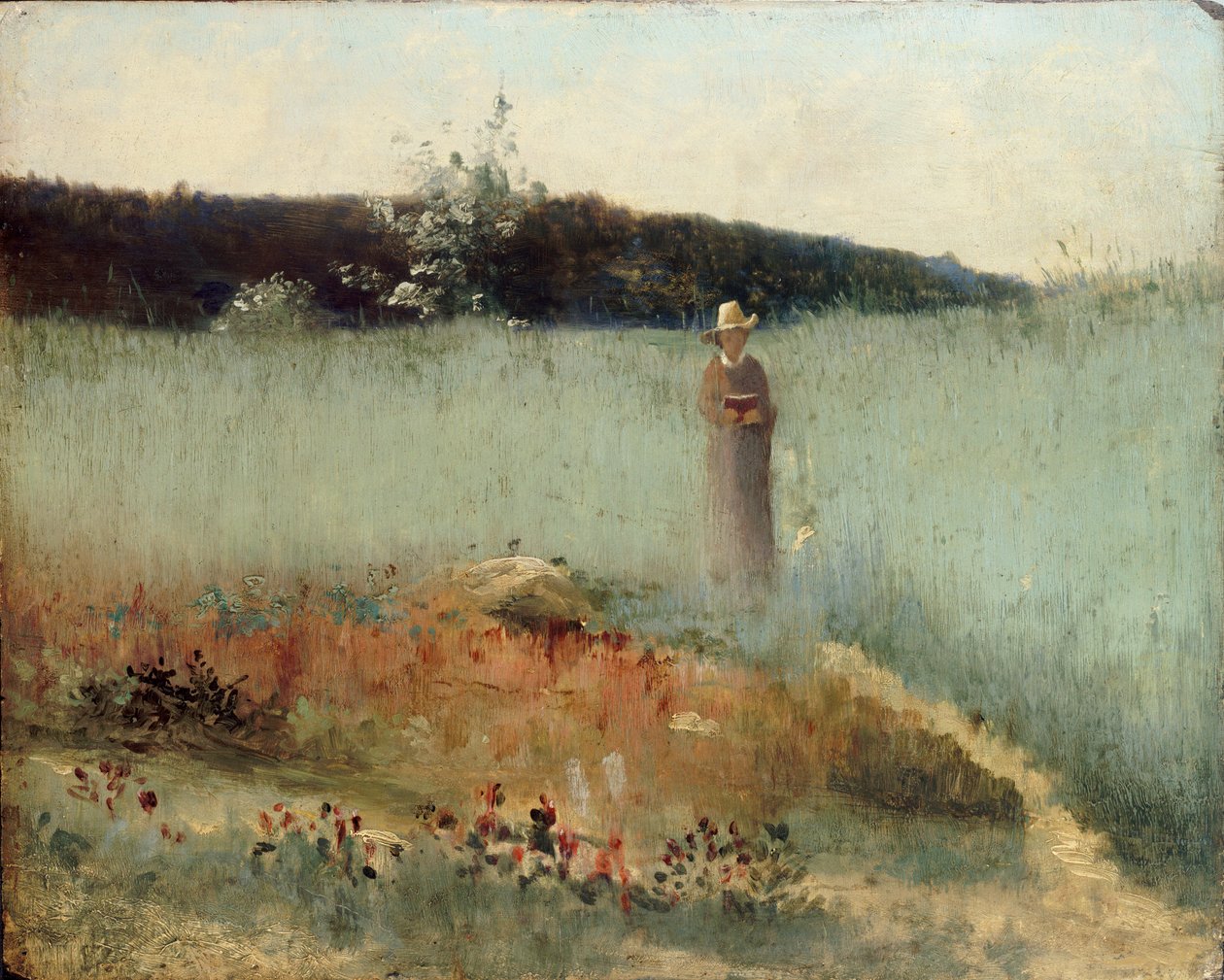 Field of Rye, Barbizon, c1884 av Egerton Bush Coghill