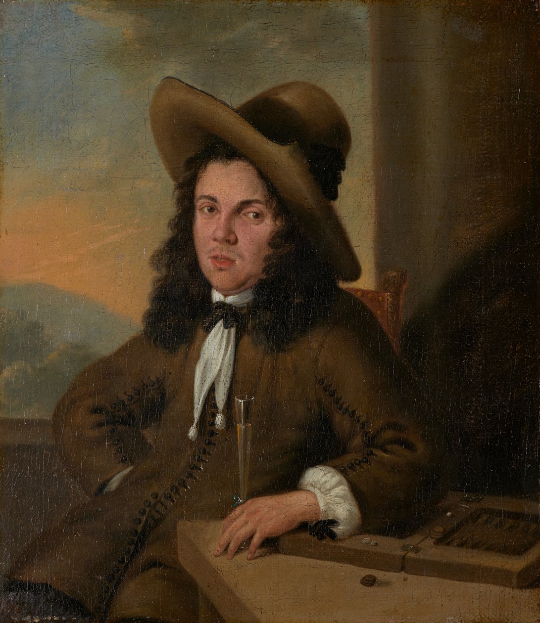 Portrett av Aernout van Overbeke, rundt slutten av 1650-tallet - begynnelsen av 1660-tallet (olje på lerret) av Eglon Hendrick van der Neer