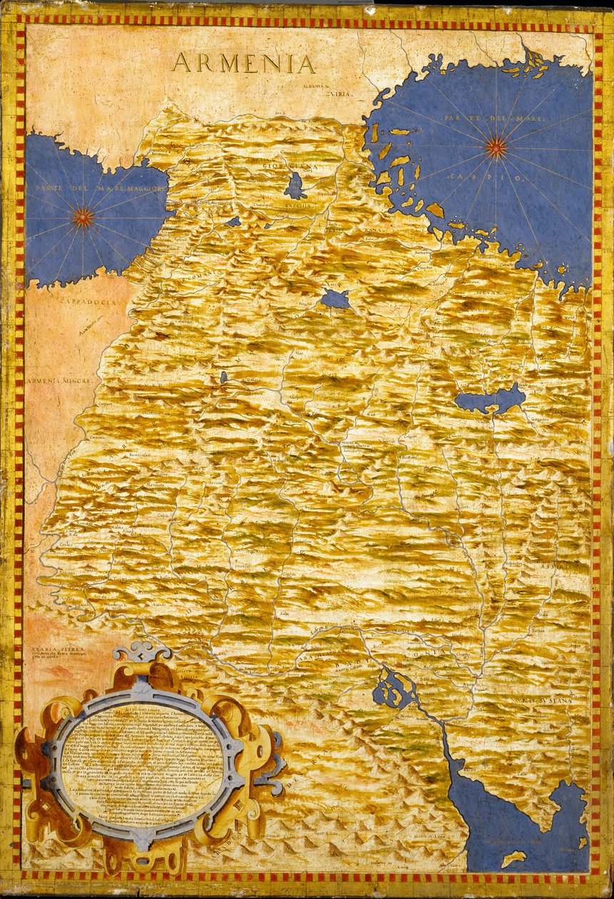 Midtøsten - Georgia, Armenia, Irak, Vest-Iran av Egnazio Danti