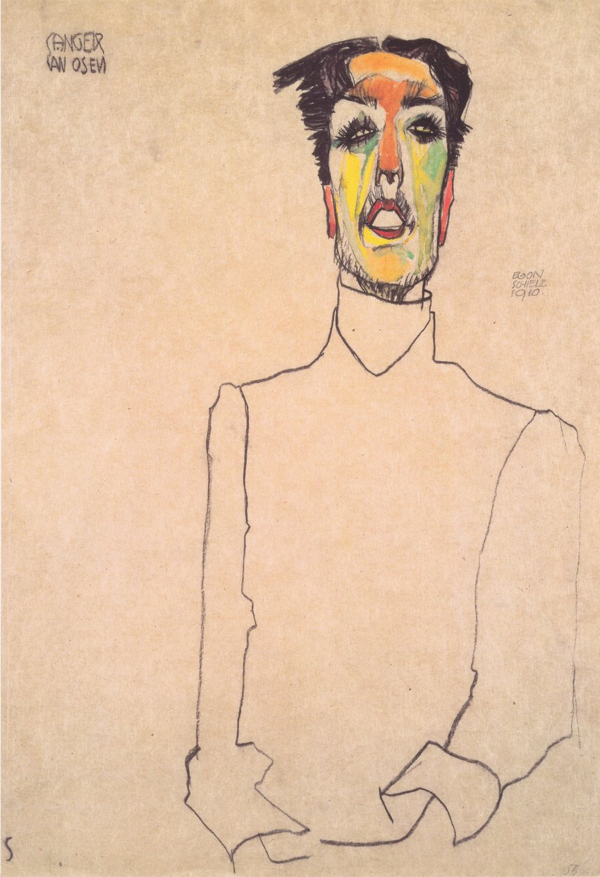 Sanger av Osen av Egon Schiele