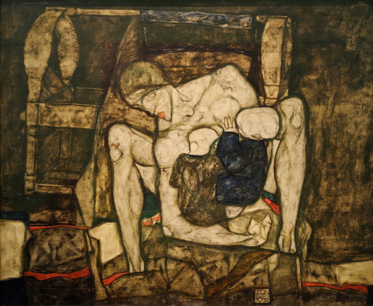 Blind mor av Egon Schiele
