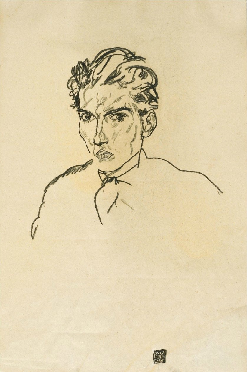 Hugo Sunshine av Egon Schiele
