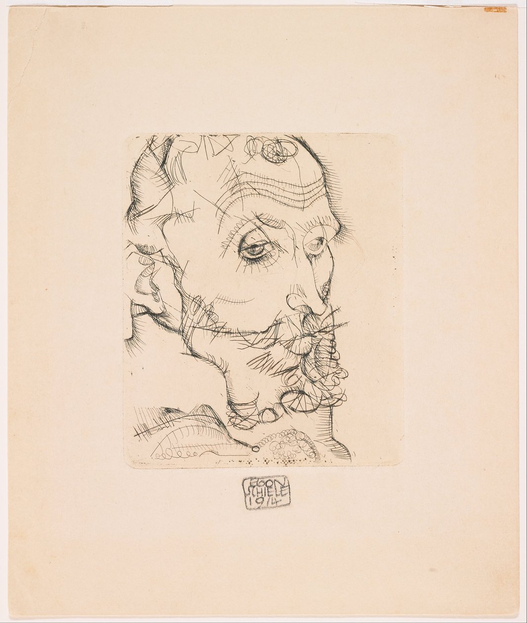 Portrett av Franz Hauer av Egon Schiele