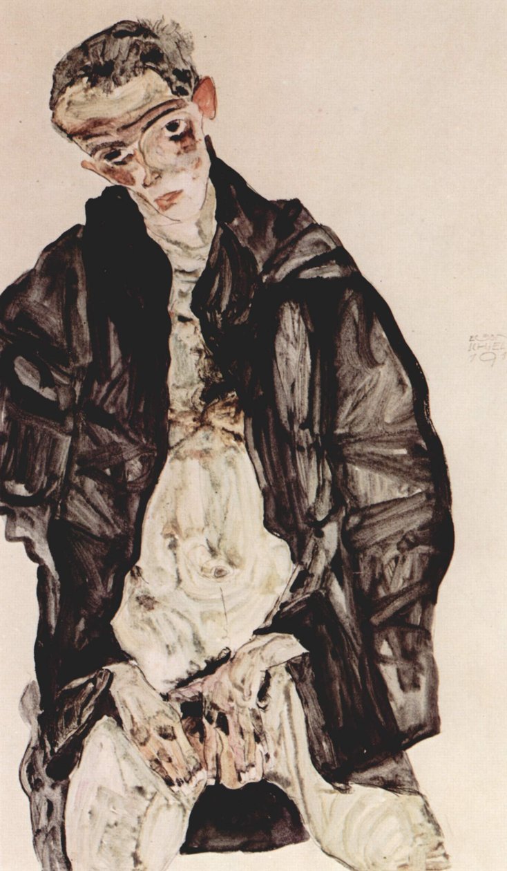 Onani av Egon Schiele