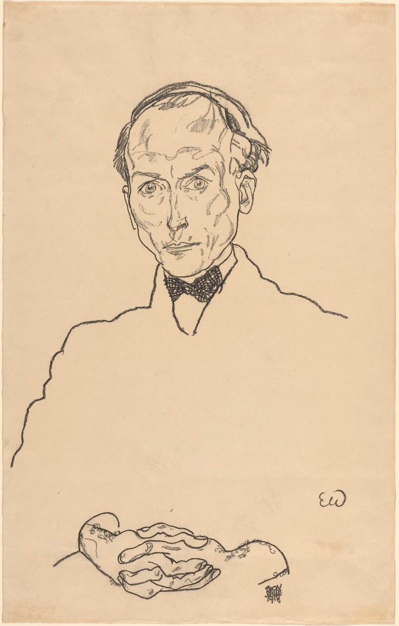 Dr. Ernst Wagner av Egon Schiele