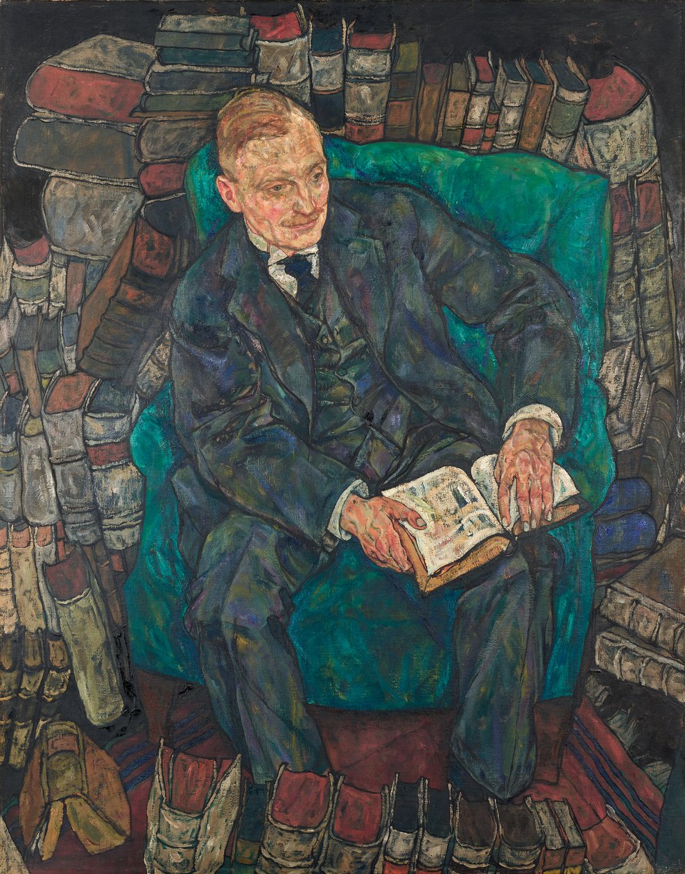 Dr. A.S. Hugo Koller av Egon Schiele