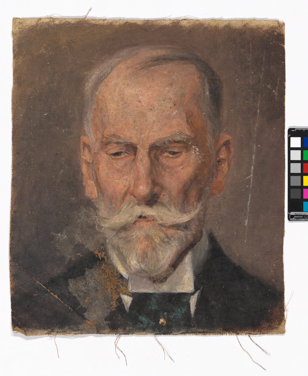 Portrett av en mann av Egon Schiele