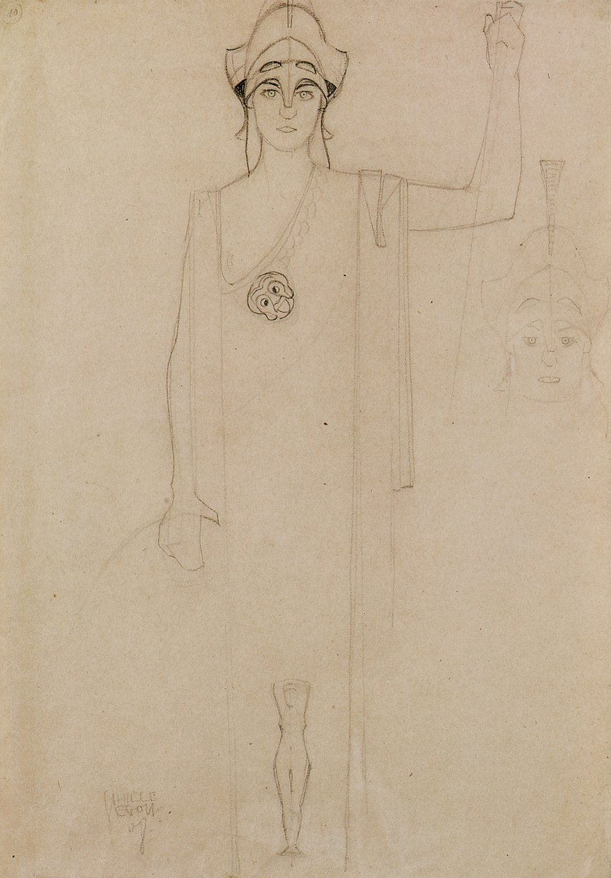 Pallas Athen av Egon Schiele