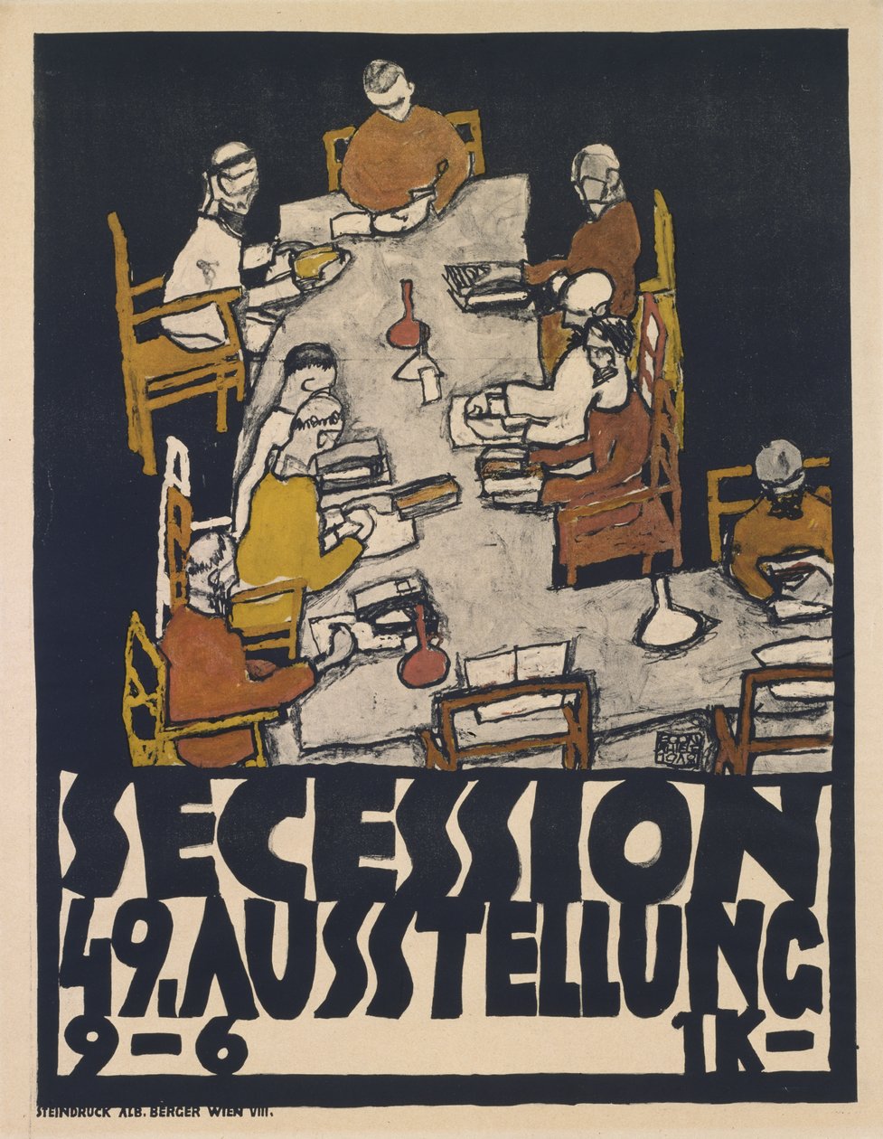 Sesession 49. Ausstellung (Secession 49. Exhibition), 1918 av Egon Schiele